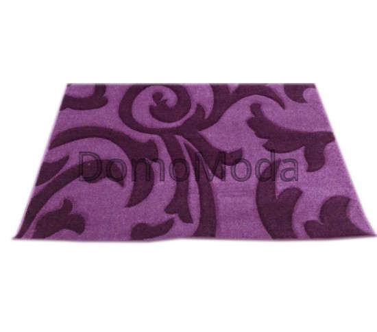 Синтетичний килим Frize Premium 8794A lila - Висока якість за найкращою ціною в Україні зображення 3.